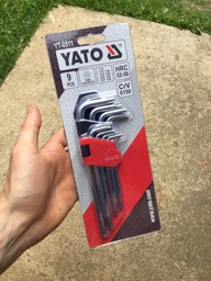 Набір ключів Torx Yato 9 предметів T10-T50 (YT-0511) фото від покупців 1