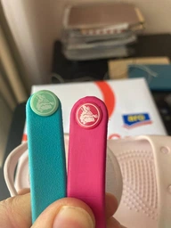 Сандалі Crocs Kids Crocband 12856-6AI-J2 33-34 Рожевий фото від покупців 6