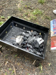 Мангал складной переносной туристический BBQ TL-372 портативный с решеткой барбекю гриль фото от покупателей 9