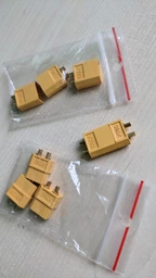 Роз'єм живлення силовий XT60 2pin пара тато-мама для RC фото від покупців 3