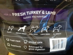 Корм сухий Savory Medium Breed Rich in Fresh Turkey та Lamb для дорослих собак середніх порід від 10 до 25 кг зі свіжим ягням 12кг фото від покупців 12