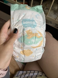 Підгузки дитячі одноразові Bambik Medium розмір 4 MAXI 7-18 кг 36 шт. (4823071652277) фото від покупців 12