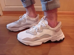 Мужские кроссовки Adidas Ozweego EE6464 44.5 (10UK) 28.5 см Ftwwht/Ftwwht/Cblack (4061622653346) фото от покупателей 8