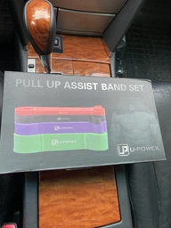 Резинки для подтягиваний, фитнес петли U-Powex Pull Up Assist Band 4 шт Ассорти + чехол (01X0201)
