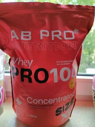 Сывороточный протеин AB PRO Pro 100 Whey Concentrated порошок 2000 г Манго-апельсин (PRO2000ABMO79) фото от покупателей 8