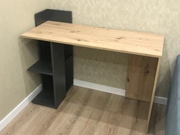 Стіл письмовий TVshka Paco 01 120x51.6x87.5 дуб артезіан/антрацит