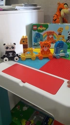 Конструктор LEGO DUPLO My First Поезд с животными 15 деталей (10955) фото от покупателей 3