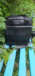 Сумка планшет через плечо мужская из натуральной кожи Laras K108859-brown Коричневая (ROZ6400008846) фото от покупателей 3