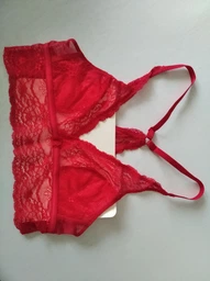 Бюстгальтер без кісточок Conte Lingerie Romantique RB7074 70C Червоний (4810226388266)