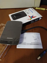 Внешний жесткий диск 2.5" 1TB ADATA (AHV320-1TU31-CBK) фото от покупателей 4