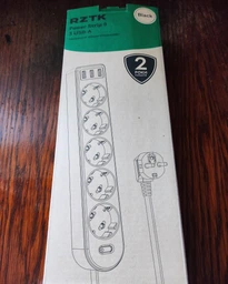 Сетевой фильтр-удлинитель RZTK Power Strip 5+3 USB-A White (PS-5A/W) 2 м фото от покупателей 16
