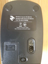 Комплект клавіатура та миша 2E MK410 Wireless, EN/UK/RU, чорний (2E-MK410MWB) фото від покупців 17