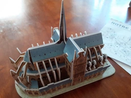 3D Пазл LLS Собор Парижской Богоматери 40 деталей размер 23.3x11.5x15.3 см (102993) фото от покупателей 3