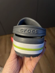 Детские Сабо Crocs Bayaband Kids Clog 27 р 15.8-16.6 см Синие 205100-C10 Blue фото от покупателей 6