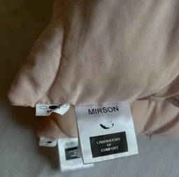 Набор антиалергенных подушек MirSon BamBoo №1614 Eco Light Pink 50х70 2 шт средние (2200002652384) фото от покупателей 2