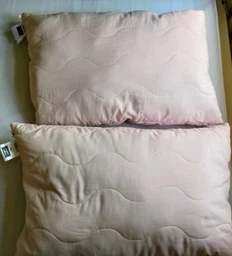 Набор антиалергенных подушек MirSon BamBoo №1614 Eco Light Pink 50х70 2 шт средние (2200002652384) фото от покупателей 1