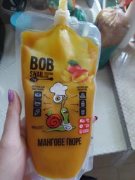 Натуральное манговое пюре Bob Snail 400г