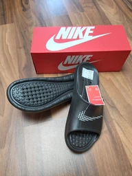 Мужские шлепанцы для пляжа Nike Victori One Shower Slide CZ5478-400 44.5 (12) 30 см Темно-синие (194501092197) фото от покупателей 12
