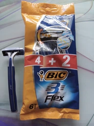 Набор бритв без сменных катриджей BIC Flex 3 Classic 3 шт (3086123242517) фото от покупателей 11