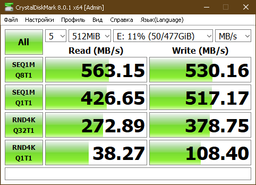 SSD диск Apacer AS350 Panther 512GB 2.5" SATAIII 3D TLC (95.DB2E0.P100C/AP512GAS350-1) фото от покупателей 16