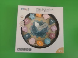 Деревянный сортер-шнуровка Viga Toys PolarB Часы (6971608440533) фото от покупателей 1