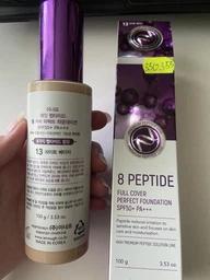 Тональный крем с пептидами Enough 8 Peptide Full Cover Perfect Foundation SPF50+ PA+++ №13 100 г (8809605870962) фото от покупателей 2