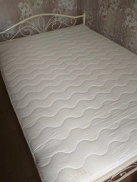 Наматрасник MirSon Eco Light №1714 EcoSilk Обычный на резинке по углам 150x200 см (2200002888707) фото от покупателей 5