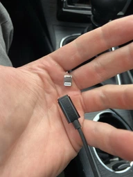 Кабель Перехідник Mini-jack 3.5 mm to Lightning Аукс Кабель Apple iPhone iPad iPod на AUX Black фото від покупців 6
