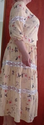 Платье длинное летнее женское VLAVI Анна 120512 58 Голубое (12051258_vl) фото от покупателей 3