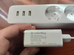 Сетевое зарядное устройство ColorWay 2 USB Quick Charge 3.0 (36W) White (CW-CHS017Q-WT) фото от покупателей 2