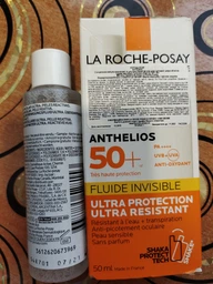 Солнцезащитный флюид ультралегкий La Roche-Posay Anthelios Ultralight Fluid SPF50+ для чувствительной кожи и кожи, склонной к солнечной не переносимости 50 мл (30162662/5902503308322) фото от покупателей 2
