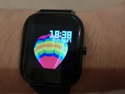 Смарт-годинник Globex Smart Watch Me Gold; 1.4" (240х240) сенсорний IPS / Nordic nRF52832 / Bluetooth 4.0 / GPS / 43 х 37 х 9 мм, 46 г / IP67 / 170 маг / золотистий фото від покупців 2