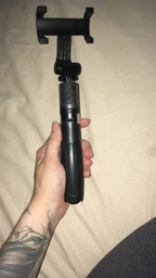Селфи палиця штатив тринога для телефону Bluetooth з пультом Selfie Stick L01 Чорний фото від покупців 5