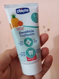Зубная паста Chicco Тутти-Фрутти с фтором от 1 года 50 мл (10608.00) (8058664138715) фото от покупателей 1