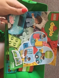 Конструктор LEGO DUPLO Classic Коробка с кубиками 65 деталей (10913) фото от покупателей 8