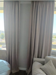 Комплект штор Lux Portiery Микровелюр Пастельно-Фиолетовых 150х275 - 2 шт (AV89940) фото от покупателей 12
