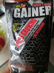 Гейнер Power Pro Gainer 1000 грамм Банан фото от покупателей 12