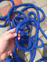 Садовый Шланг Magic Hose для полива с водным распылителем на 7 режимов 75м Зелёный