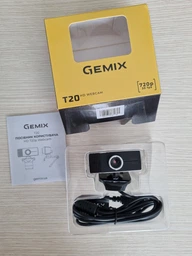 Веб-камера Gemix T20 Black (T20HD720p) фото от покупателей 6