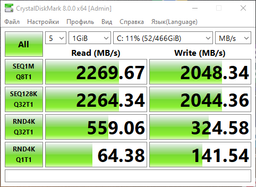 SSD диск Kingston A2000 500GB NVMe M.2 2280 PCIe 3.0 x4 3D NAND TLC (SA2000M8/500G) фото от покупателей 9