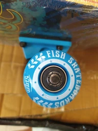 Скейтборд Original Fish Premium sk-415-5 Neptune синій фото від покупців 3