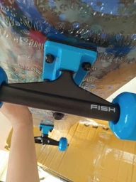 Скейтборд Original Fish Premium sk-415-5 Neptune синій фото від покупців 2