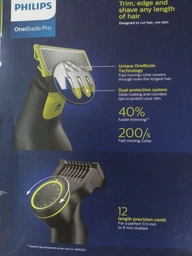 Электростанок PHILIPS OneBlade QP6541/15 с лезвием 360 фото от покупателей 2