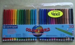 Набор фломастеров Centropen Colour World 10 шт (7550/10 ТП) фото от покупателей 8