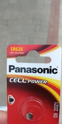 Батарейка Panasonic срібно-цинкова SR626 (377, V377, D377) блістер, 1 шт (SR-626EL/1B) фото від покупців 4