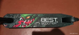Самокат трюковий Best Scooter трюкової самокат, для трюків ar. 746656, сірий фото від покупців 9