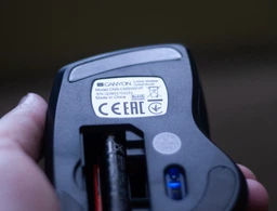 Мишка Canyon CNS-CMSW01BL Wireless Black/Blue (CNS-CMSW01BL) фото від покупців 7