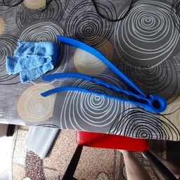 Щетка для жалюзи и радиатора Economix Cleaning Голубая (E72722) фото от покупателей 1