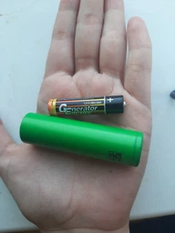 Акумулятор Li-Ion 18650 Sony US18650VTC4, 2100mAh, 30A, 4.2/3.6/2.5V, GREEN, 2 шт в упаковці, ціна за 1 шт фото від покупців 2