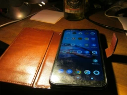 Чохол Idewei для Motorola Moto E6s (2020) книжка шкіра PU чорний фото від покупців 3